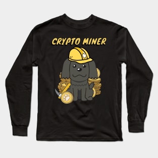 Crypto Miner Sheepdog Long Sleeve T-Shirt